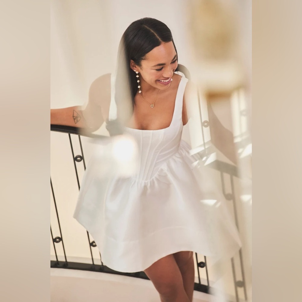 Lulu's White Wedding Dress